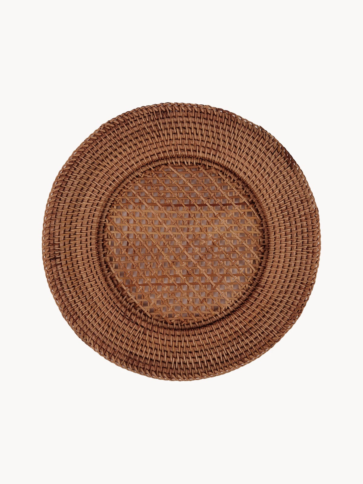 Handgemaakte rotan placemat Classic Pick a Poppy