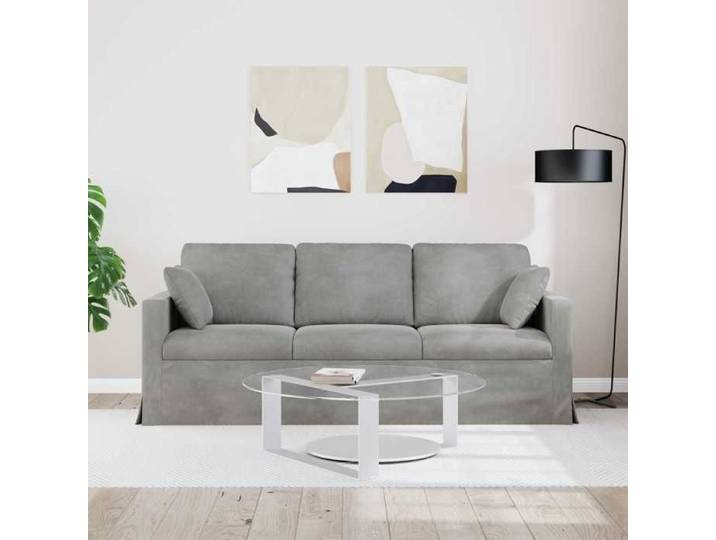 Gris clair SOFA - PHSH - Canapé 180cm - 3 places - Gris clair Métал C403