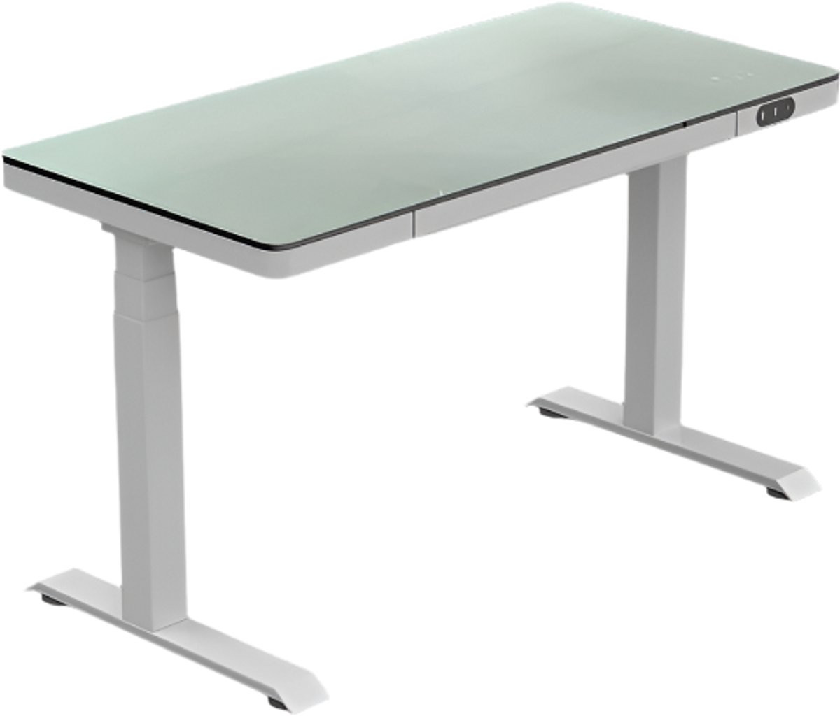 LifeSpan Workplace SDG Glazen Zit-Sta-Bureau voor volwassenen