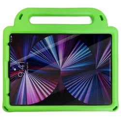 Diamond Tablet Case Armored Soft Case Schutzhülle mit Stifthalter Gurt Tragehülle Standfunktion kompatibel mit Samsung Galaxy Tab S7 11" Grün