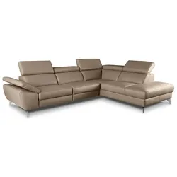 Ecksofa Kansas Leder Smog