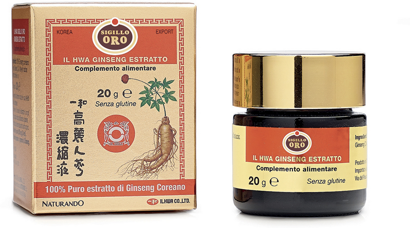 NATURANDO Srl Naturando Ginseng Sigillo Oro – Estratto Molle 20 g
