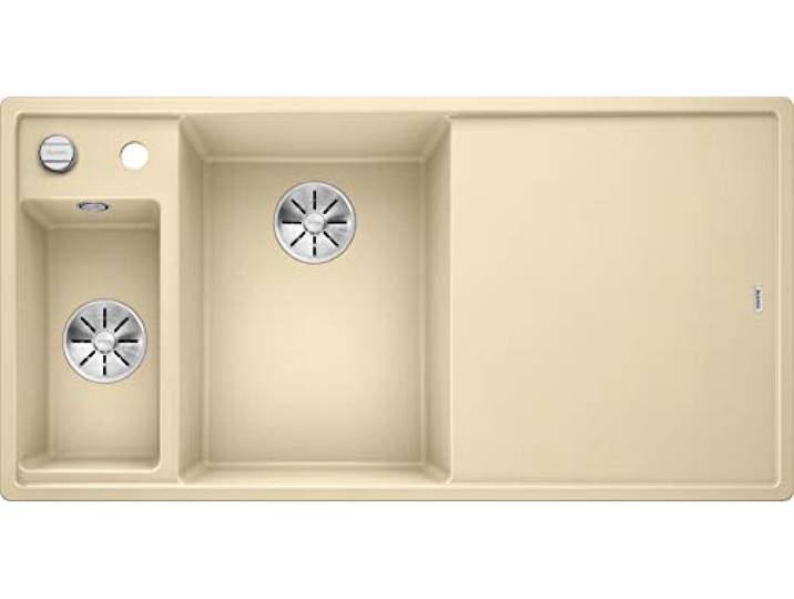 BLANCO 524659 AXIA III 6 S Küchenspüle, champagner, 60 cm Unterschrank