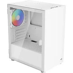 AEROCOOL CS-111 V1 White, Glasfenster