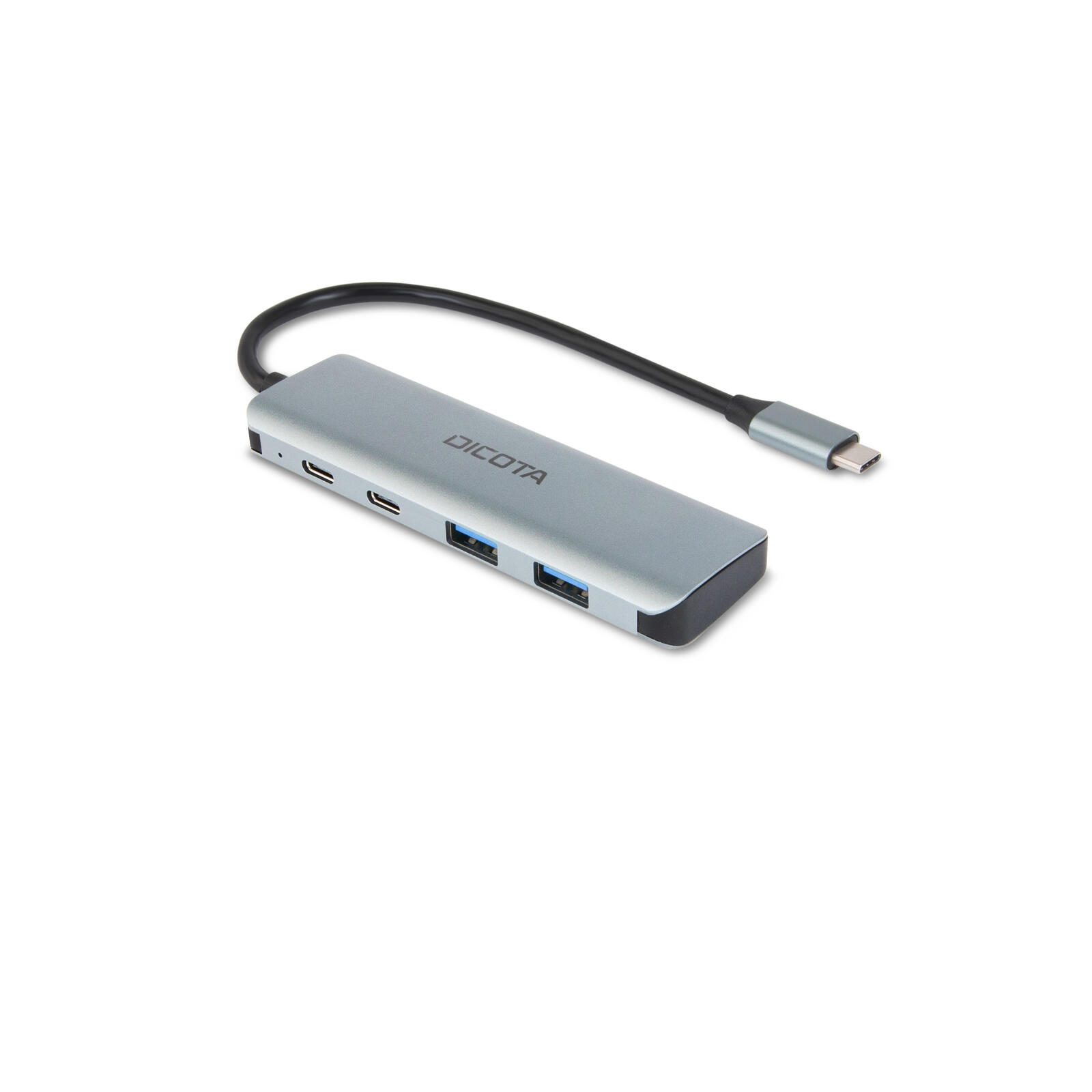 DICOTA USB-C 4-in-1 Highspeed Hub 10 Gbps D32061