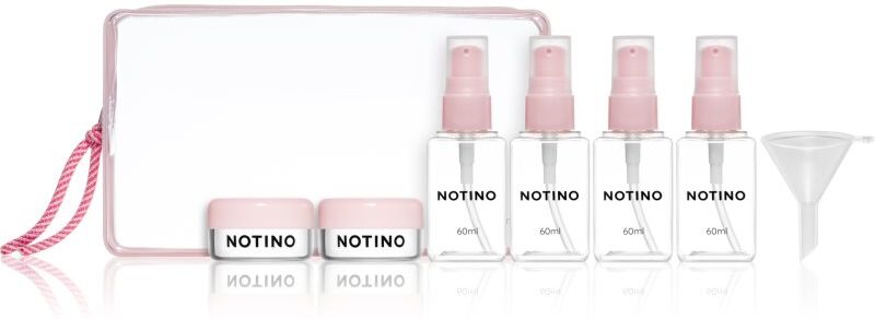 Notino Travel Collection Travel Bottle Set kit de voyage réutilisable Pink