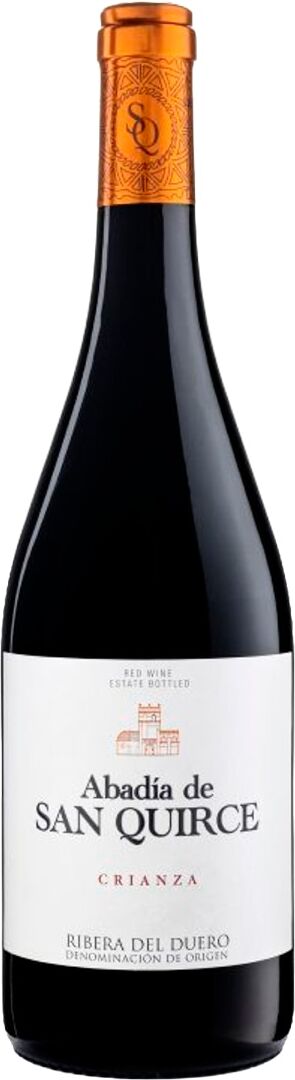 Abadía de San Quirce Vino tinto crianza Tempranillo 2021 Ribera del Duero.