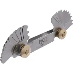 Gewindeschablone 24 Blatt metrisch 0,25 - 6,00mm