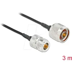 DELOCK 90476 - N Stecker zu N Buchse LMR/CFD100 3 m
