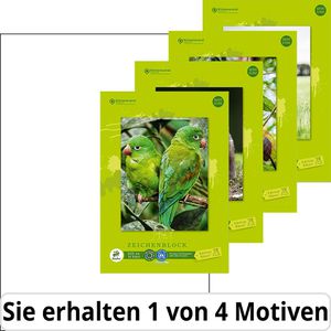 Staufen Zeichenblock Edition Dürer Zeichenblock A4, 100 g/m², weiß, geleimt, 18 Blatt