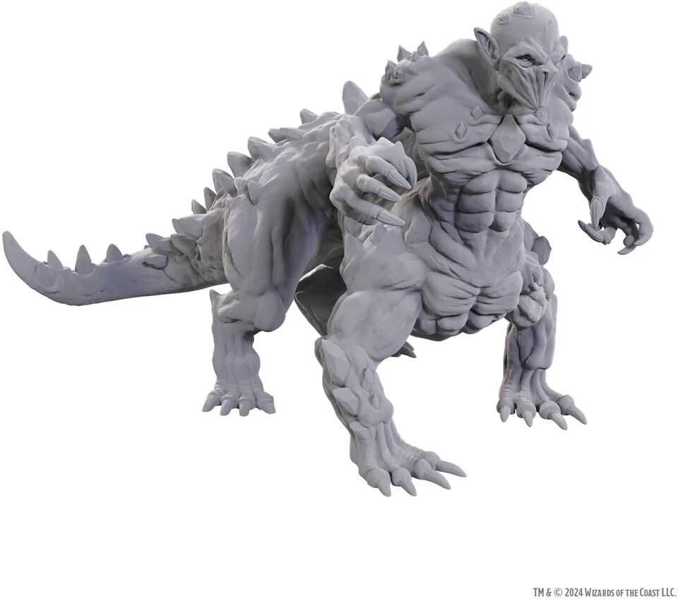 Wiz Kids LLC Nolzur’s Marvelous Unpainted Miniatures: Gem Stalker for Dungeons & Dragons - Unpainted, Primed, and Ready for Painting