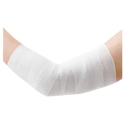 Lohmann & Rauscher Raucolast elastische Fixierbinde mit Webkanten, längselastisch - 1 Packung = 20 Stück, Maße: 12 cm x 4 m 20 St