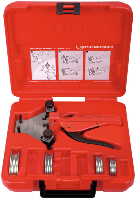Dispositif de cintrage Rothenberger TUBE BENDER Set, 1/4-5/16-3/8-1/2