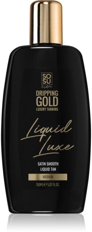 Dripping Gold Luxury Tanning Liquid Luxe Self-Tanning Water for the body Medium 150 ml