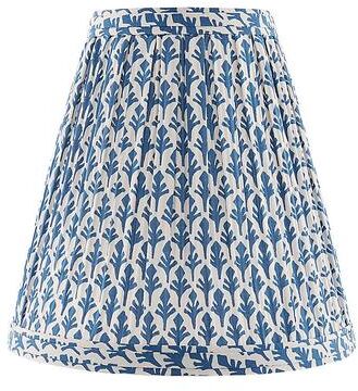 Leighton Pleated Buffet Shade - Marine - Ballard Designs