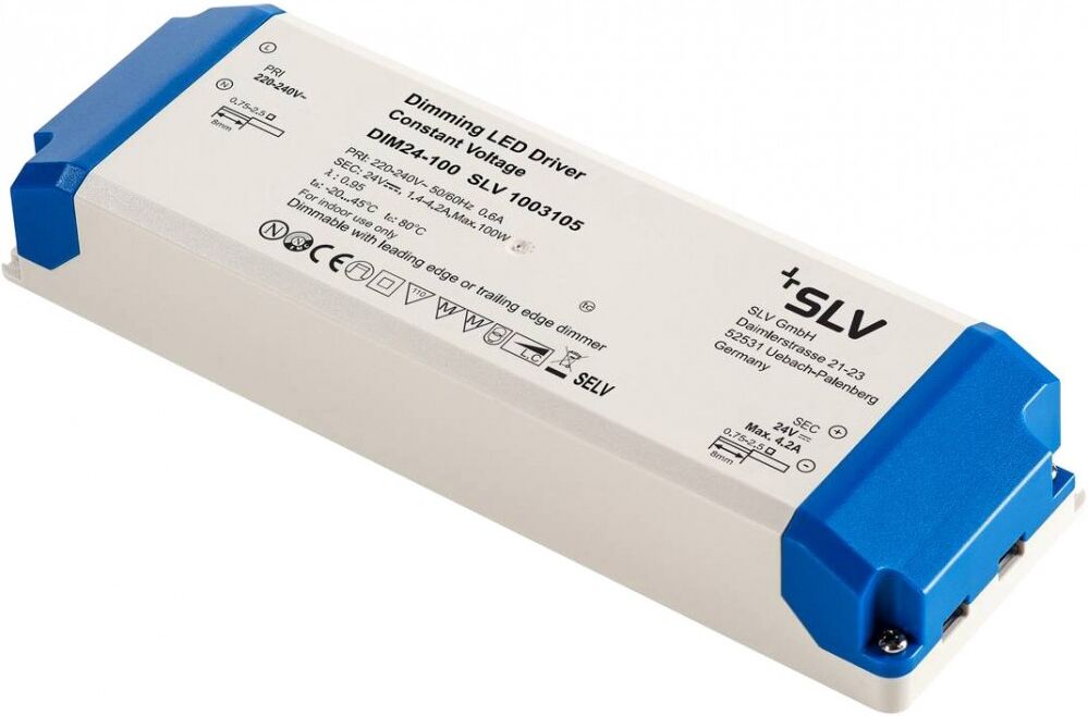 Slv Led Netzteil 100w 24v Triac Dimmbar - Zubehör Diverse