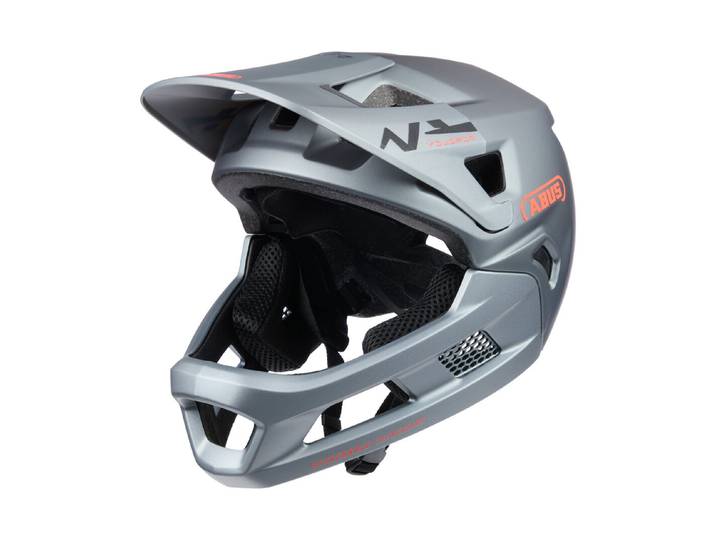 Abus Velohelm YouDrop FF 48 - 55 cm Silber