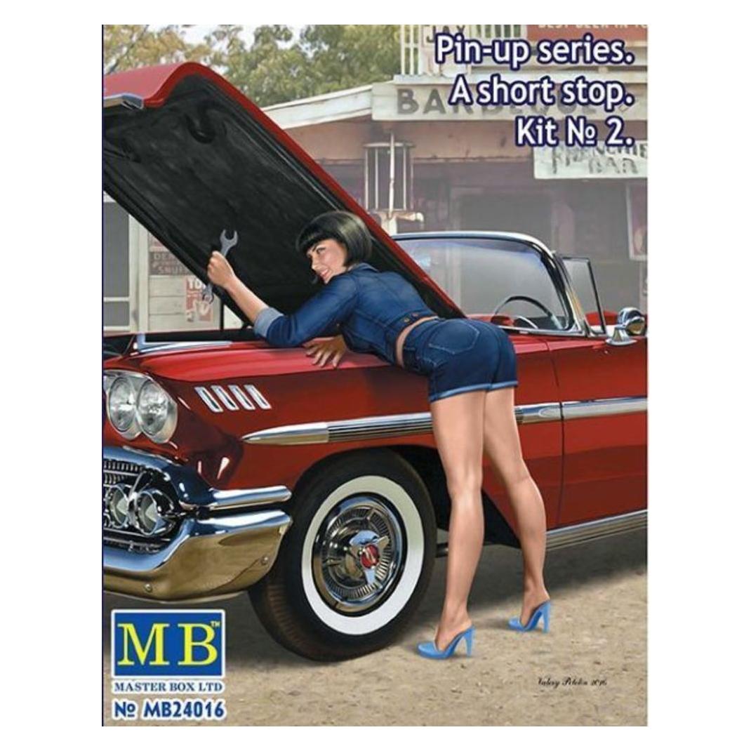 Master Box Pin-up series.A short stop.Kit No.2 (MB24016)