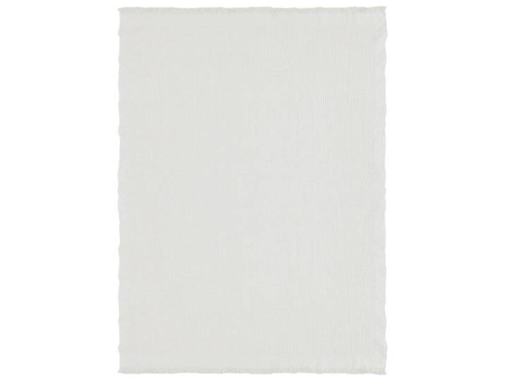 Novel Überwurf, Weiss, Textil, Füllung: Polyester, 130x170 cm, Fransen, atmungsaktiv, bügelfrei, Heimtextilien, Bettwäsche, Tagesdecken