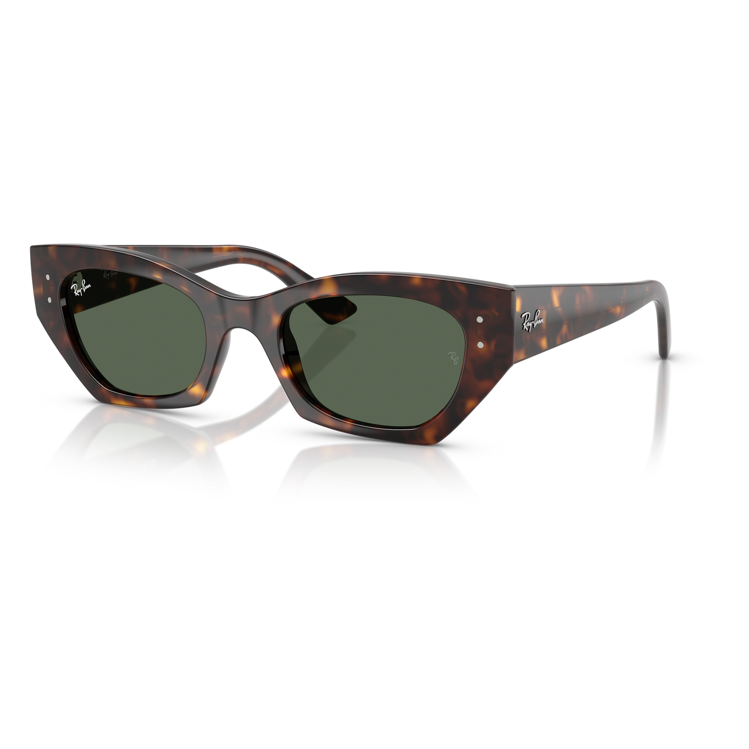 Ray Ban Zena Sonnenbrille Sonnenbrillen weiss Lifestyle