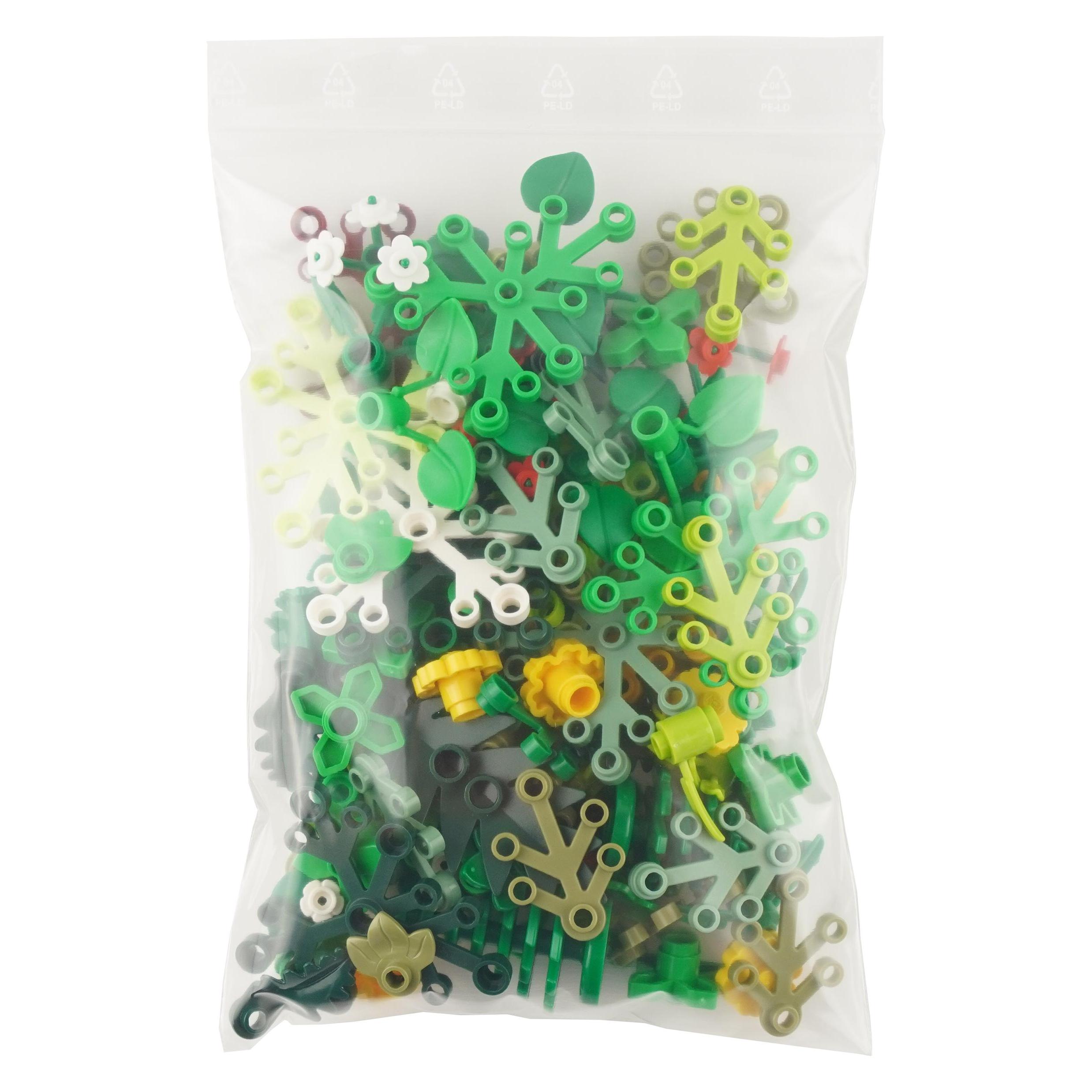 LEGO Grünzeug Mix - Pflanzen, Blätter - 100 Stück (LEGO Zubehör) (n.v.)