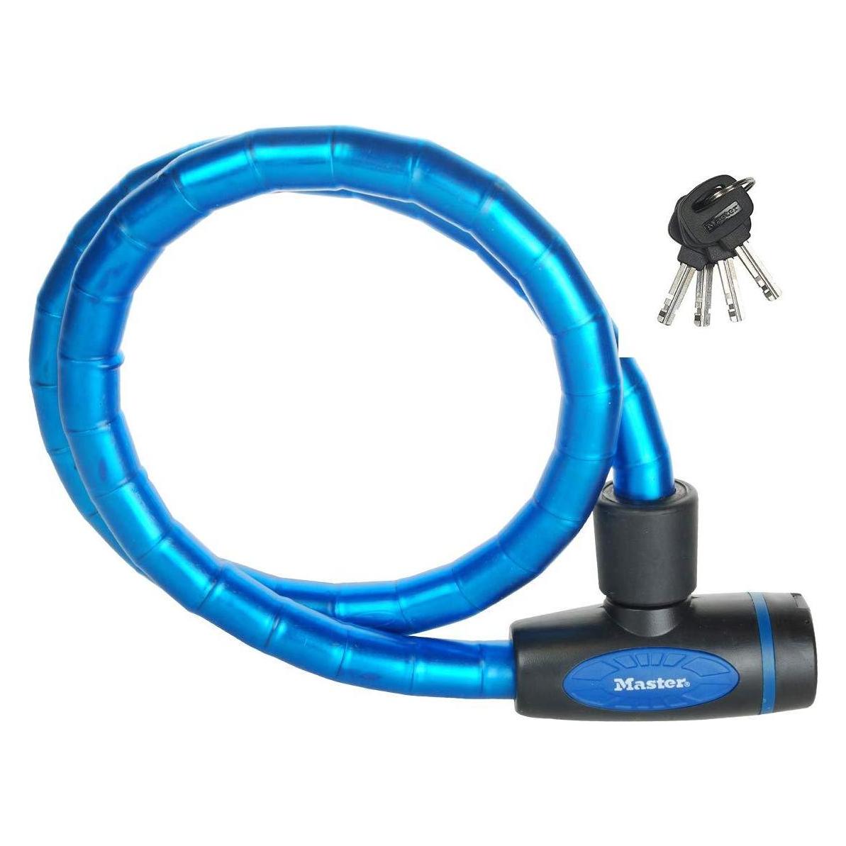 Master Lock 8228 PanzR Kabelschloss 18 mm x 1.000 mm (100 cm) (MRL-8228EURDPRORED)