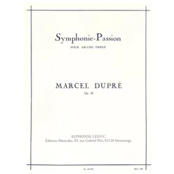 Symphonie-Passion op.23 pour orgue, Fachbücher von Marcel Dupré