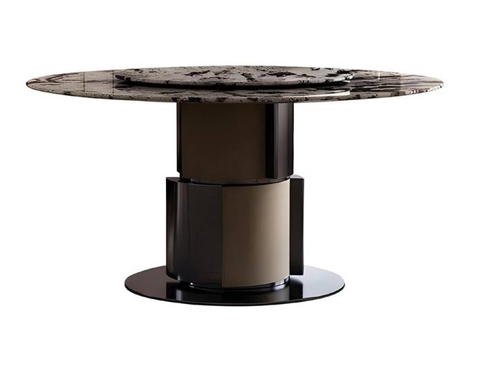 JVmoebel Esstisch Stylischer Marmorimitation Tisch Edler Küchentisch Luxus Möbel, Made in Europa