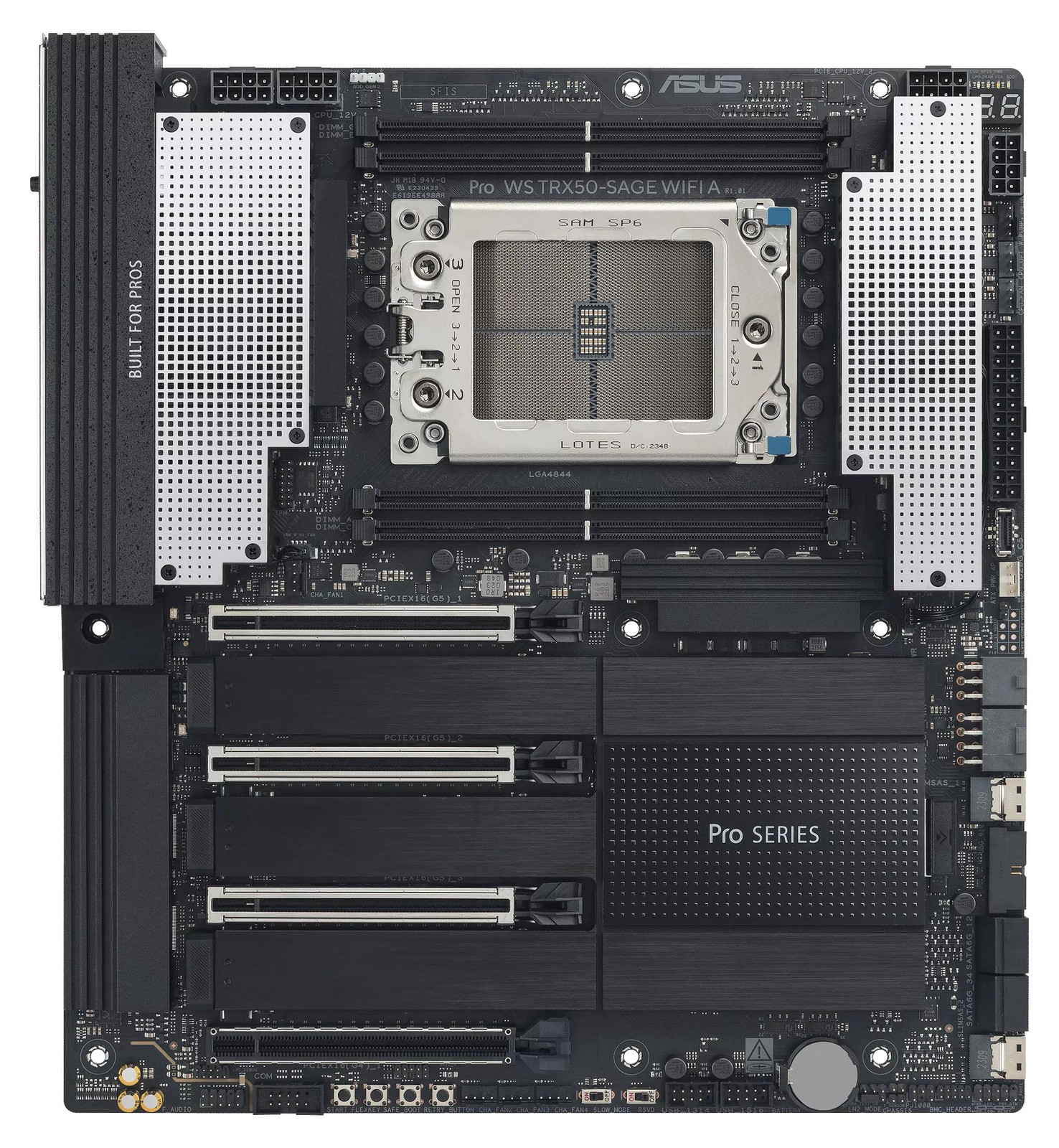 ASUS PRO WS TRX50-SAGE WIFI A AMD TRX50 Socket sTR5 moederbord
