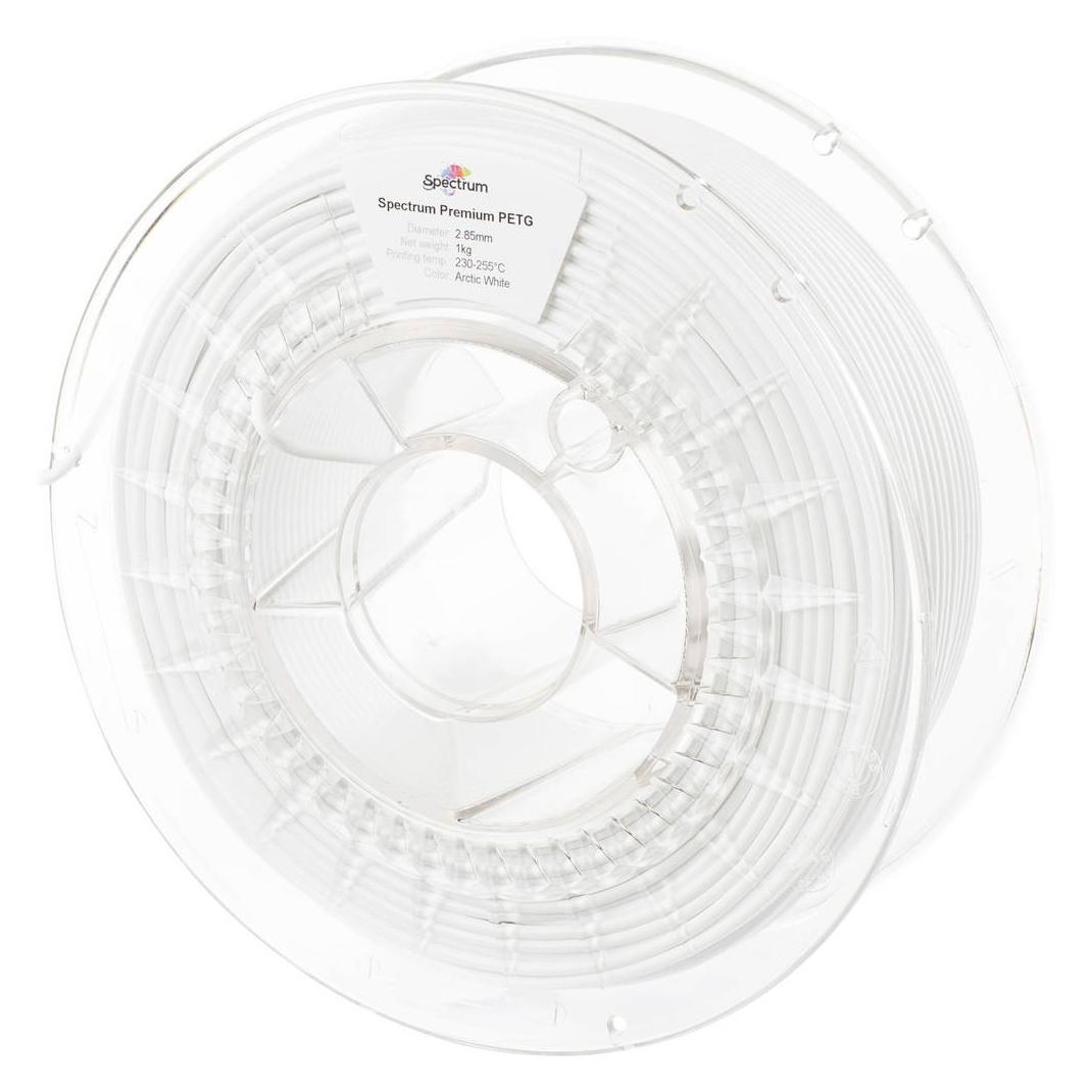 Spectrum Filament PETG arctic white 1.0kg 2.85mm (PETG, 1000 g, 2.85 mm) (80481)