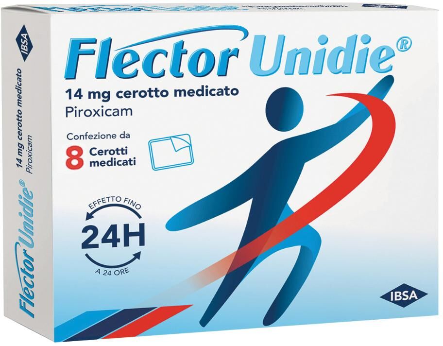 Ibsa Farmaceutici Italia Flector Unidie 14 Mg 8 Cerotti Medicati Antinfiammatori