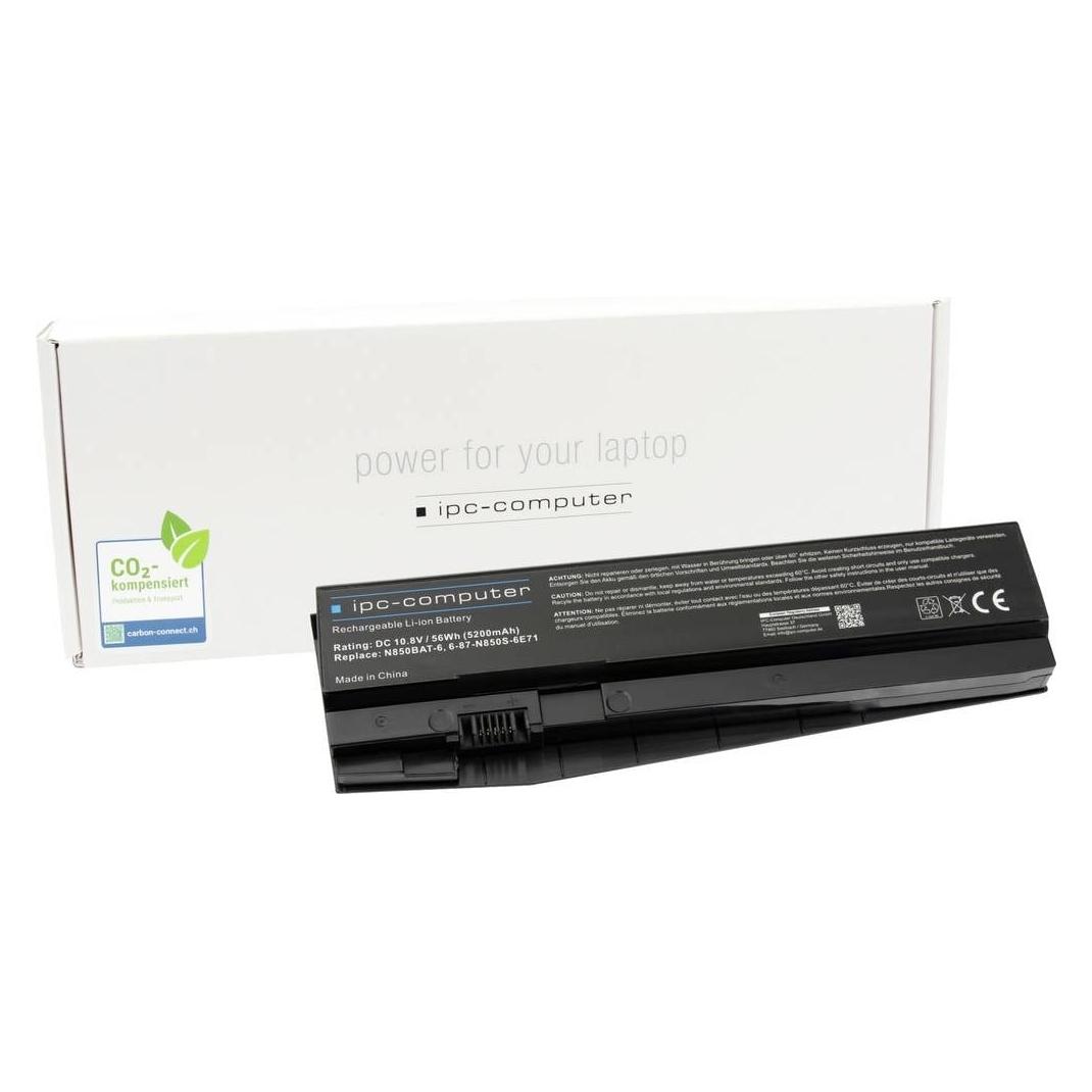 IPC Notebook-Akku Akku N850 REPLACE 10.80 V 5200 mAh (5200 mAh) (N850 REPLACE)