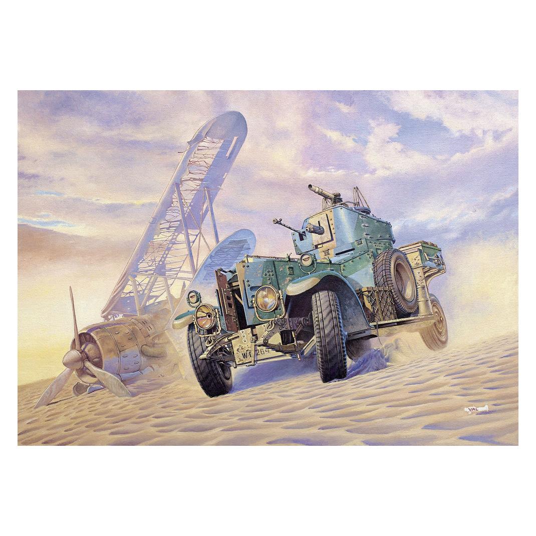Roden British Armoured Car Pattern 1920 Mk.II (modified with sand tyres) (23796747)