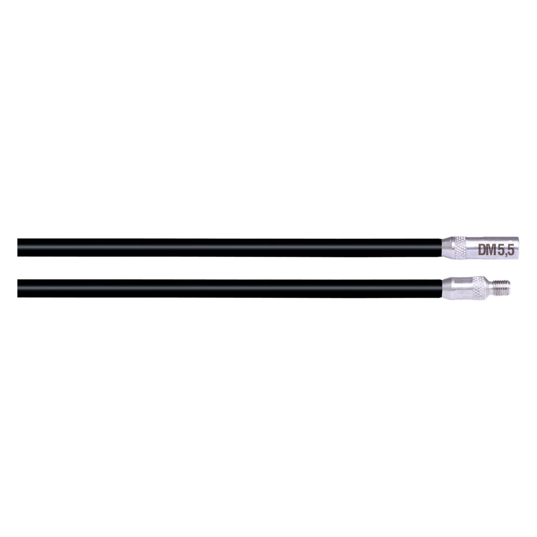 Runpotec RunpoStick 10044 schwarz/mittel 2x1m Zubehör für Kabeleinziehsystem 9120045473162 (1 m) (10044)