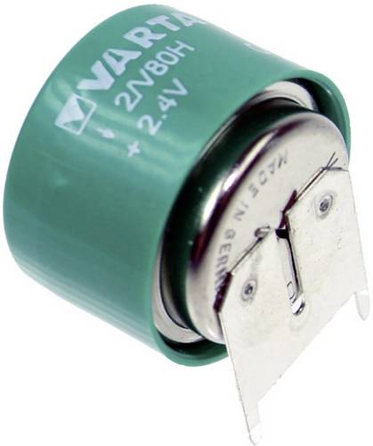 Varta V2/80H-SLF ++/- Knopfzellen-Akku 80H NiMH 80 mAh 2.4V 1St.