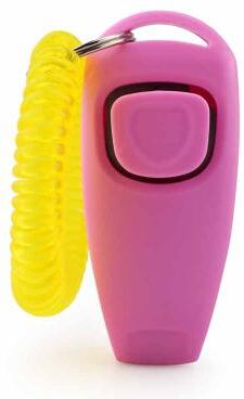 The Handy Homestead Dog Training Clicker & Dog Whistle With Key Ring For Recall And Obedience 1