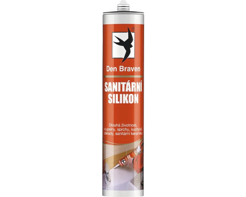 Debbex Sanitaire siliconenkit, 280 ml, bruin