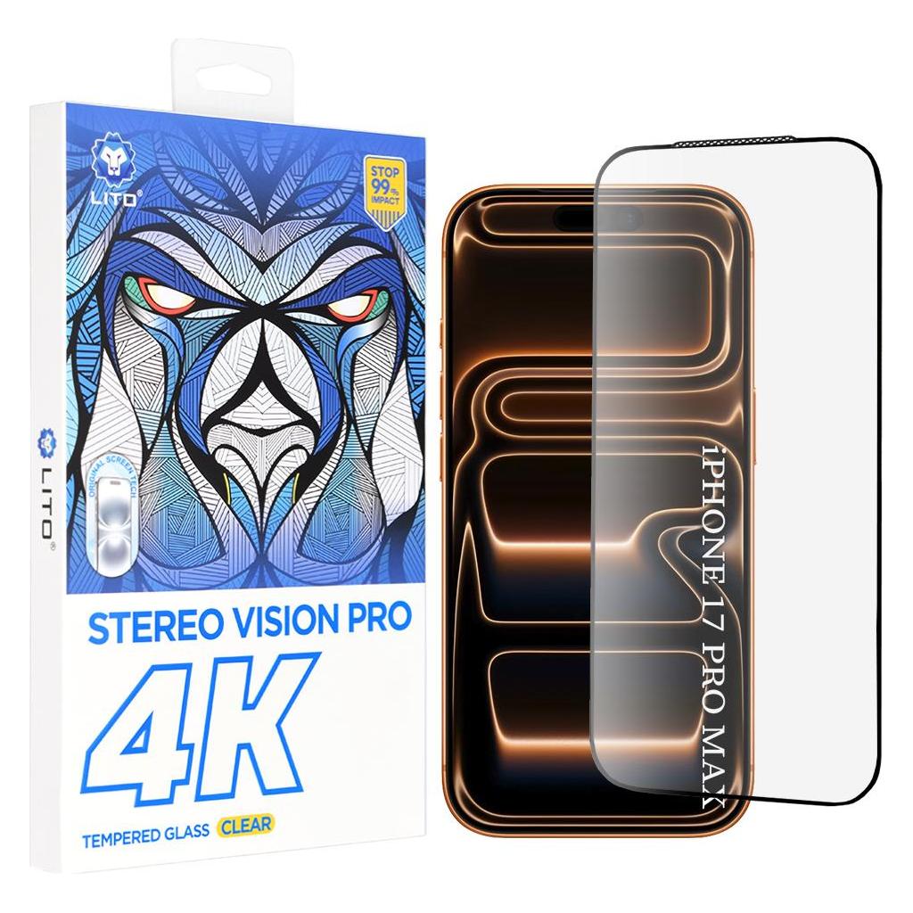 Lito - D+ Max 4K - iPhone 17 Pro Max - Black (Apple iPhone 17 Pro Max) (60963463)