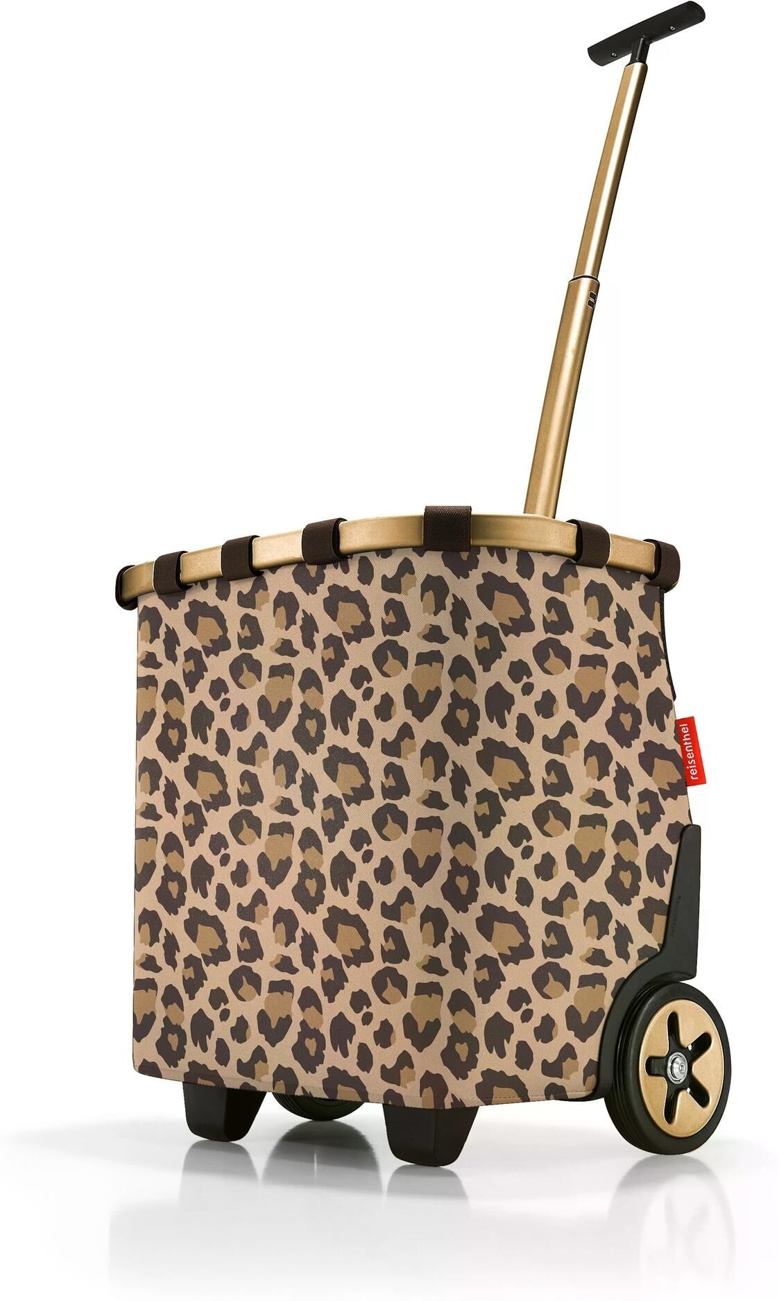 Einkaufstrolley REISENTHEL "Carrycruiser Frame", Damen, braun (hellbraun), Polyester, Einkaufskörbe Einkaufstrolley, Aus recyceltem Material hellbraun Einheitsgröße