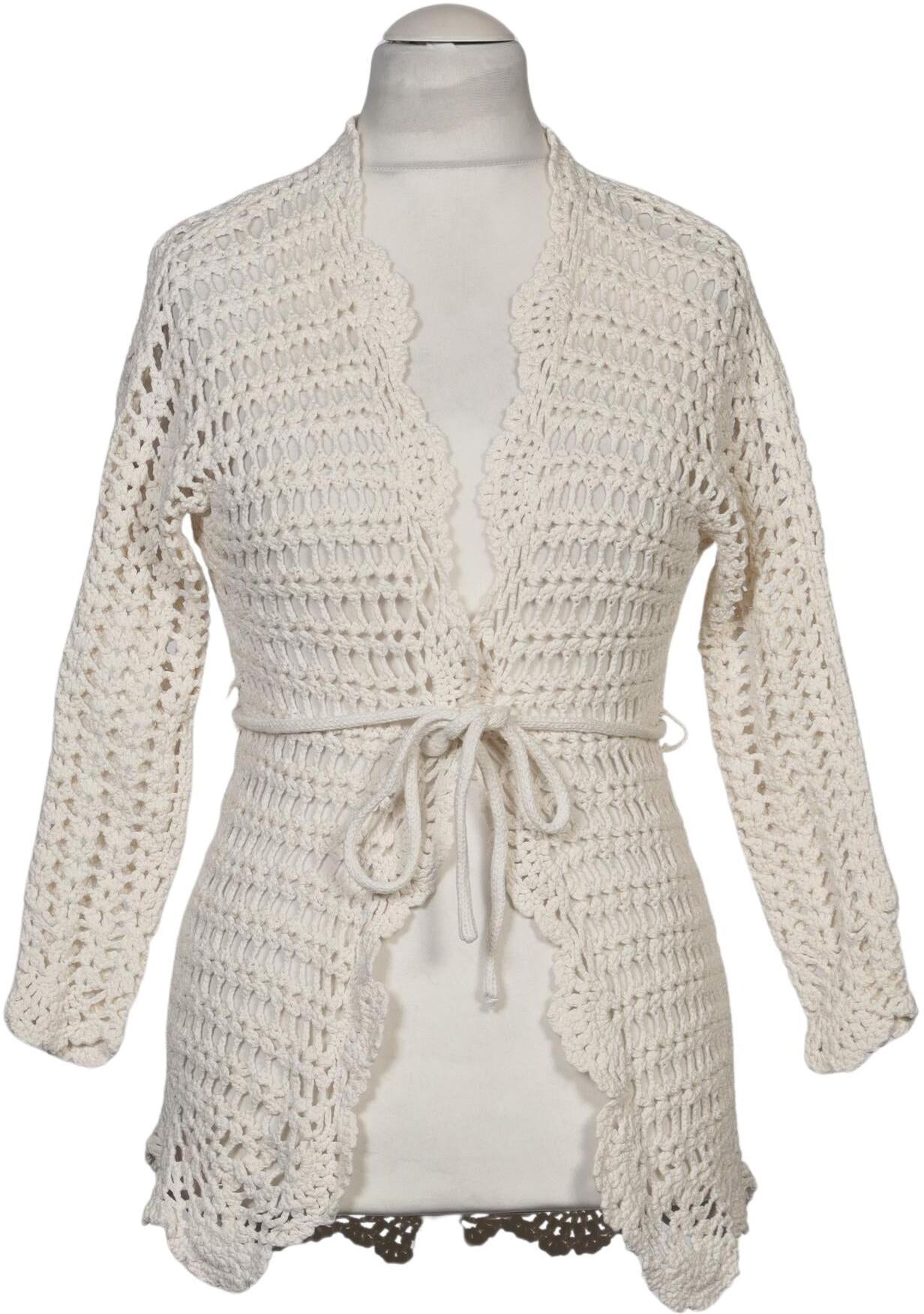 Cream Damen Strickjacke, Cremeweiß, Gr. M, Baumwolle - Second Hand
