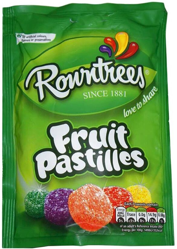 Rowntree's Fruit Pastilles 5.29oz