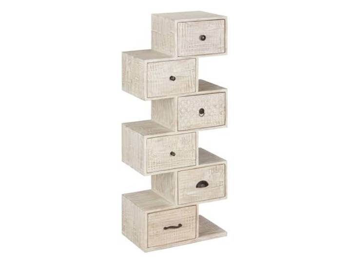 Atmosphera Ajay Kommode mit 6 Schubladen, Mangobaum
