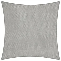 Sonnensegel Lanzarote Quadrat ca.360x0,3x360cm Silberfarben
