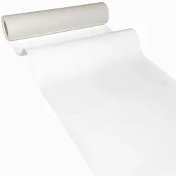JUNOPAX Papiertischläufer weiß 50m x 0,40m, nass- und wischfest