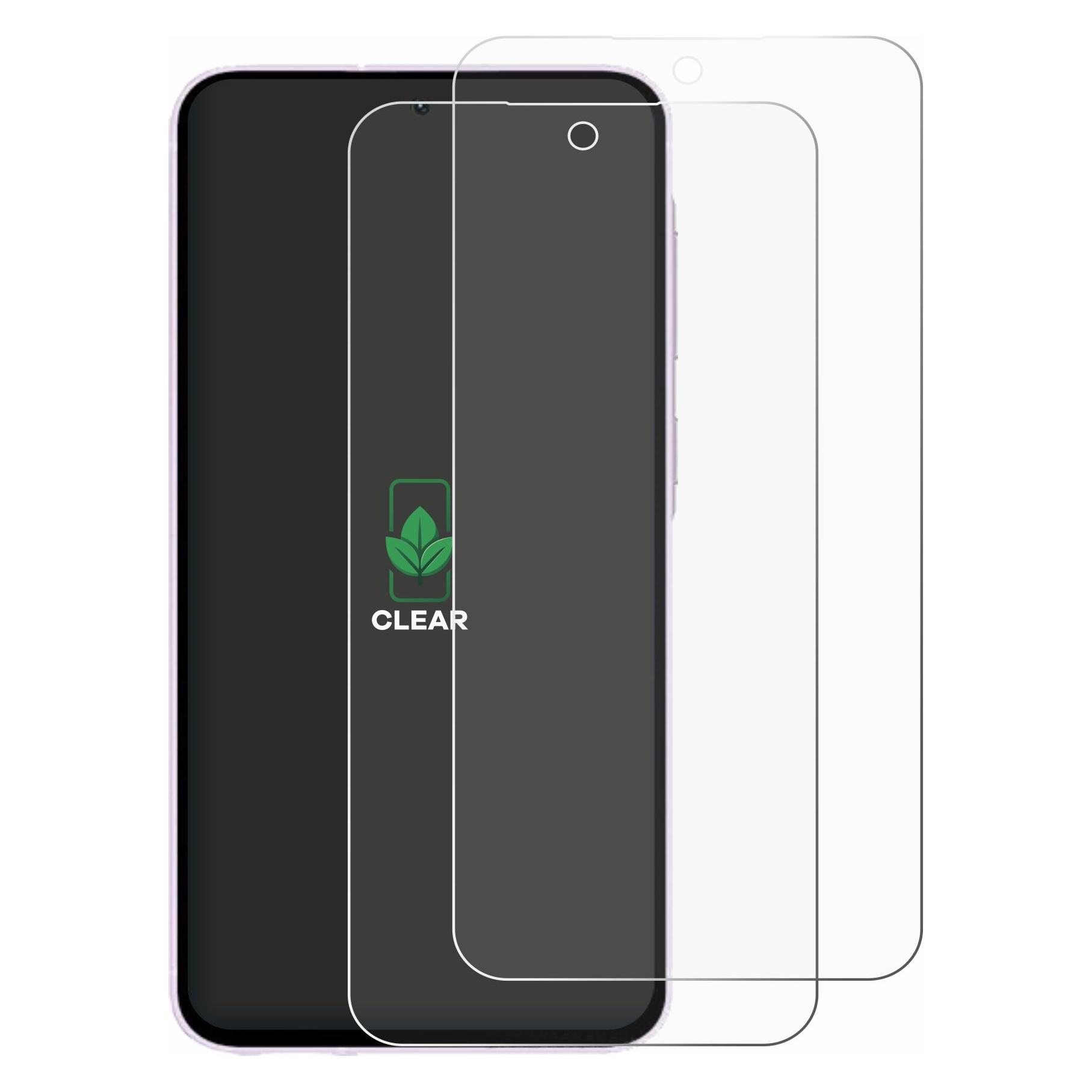 ScreenLeaf Schutzfolie für Samsung Galaxy A56 5G Enterprise Edition / A36 5G Enterprise Edition Displayschutz (2 Stk., Samsung Galaxy A36, Samsung Galaxy A56 5G) (6158821)