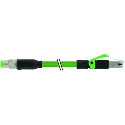 Murr Elektronik MURR 7000-89721-7911000, Elektronikkabel + Stecker, Grün