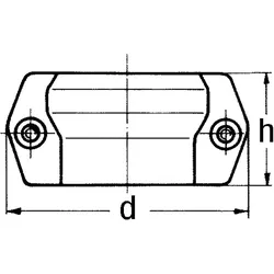 Möck Sicherungsschellen gegen axialen Schub, DN 40
