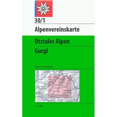 Ötztaler Alpen, Gurgl, Sonstige von , Deutscher Alpenverein, 978-3-928777-38-4
