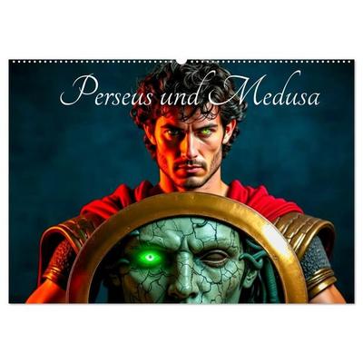 Perseus und Medusa (Wandkalender 2027 DIN A2 quer), CALVENDO Monatskalender