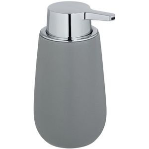 Wenko Seifenspender Badi, 23648100, stehend, Keramik, grau, 320ml